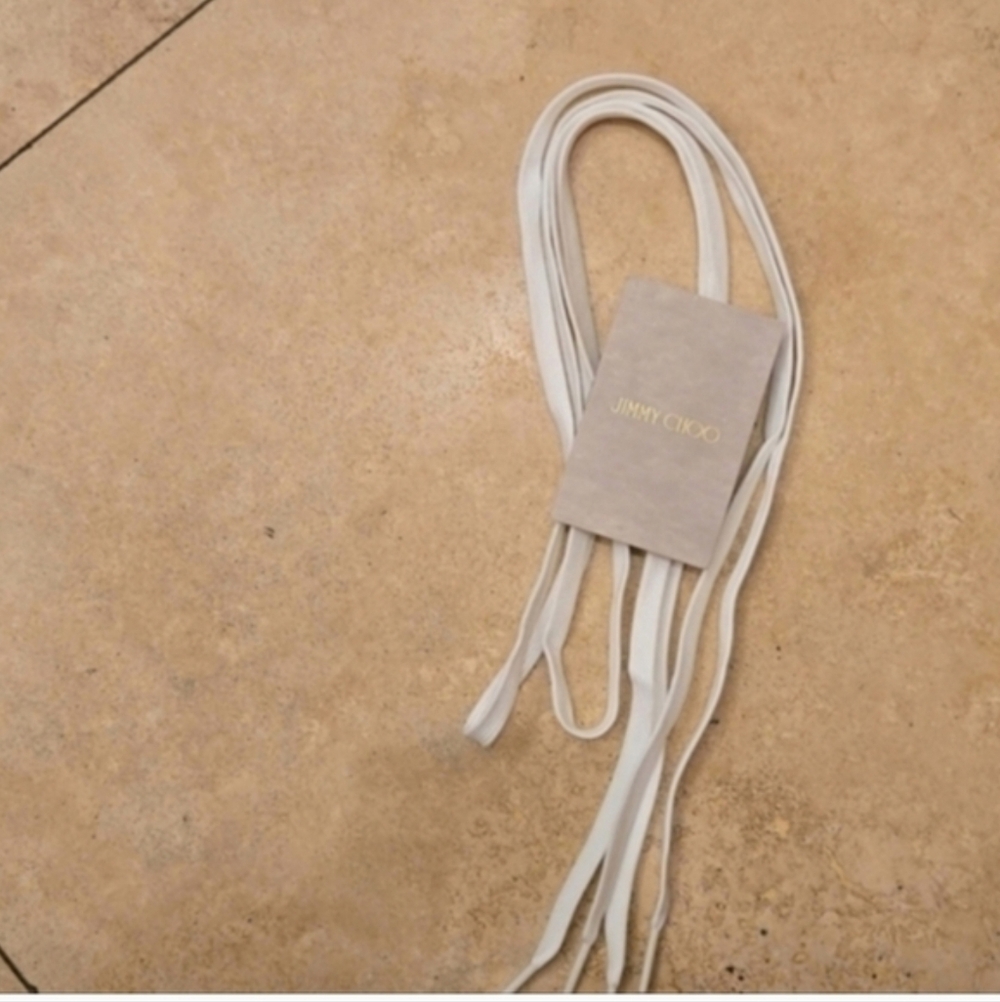 Shoelaces by Jimmy Choo
